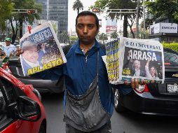 La sede diplomática añade que el triunfo mencionado es de acuerdo con los resultados iniciales emitidos por las autoridades electorales de México. AFP / U. Ruiz