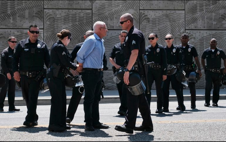 Nike Boni, concejal de Los Ángeles fue uno de los arrestados. AP/R. Vogel