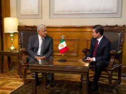 Se espera que el próximo 1 de diciembre Andrés Manuel tome protesta oficialmente y reciba la Banda Presidencia de su antecesor Peña Nieto. TWITTER/ @PresidenciaMX