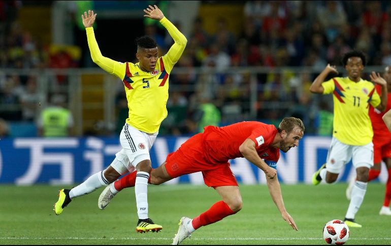 Colombia obliga a Inglaterra a tiempos extras