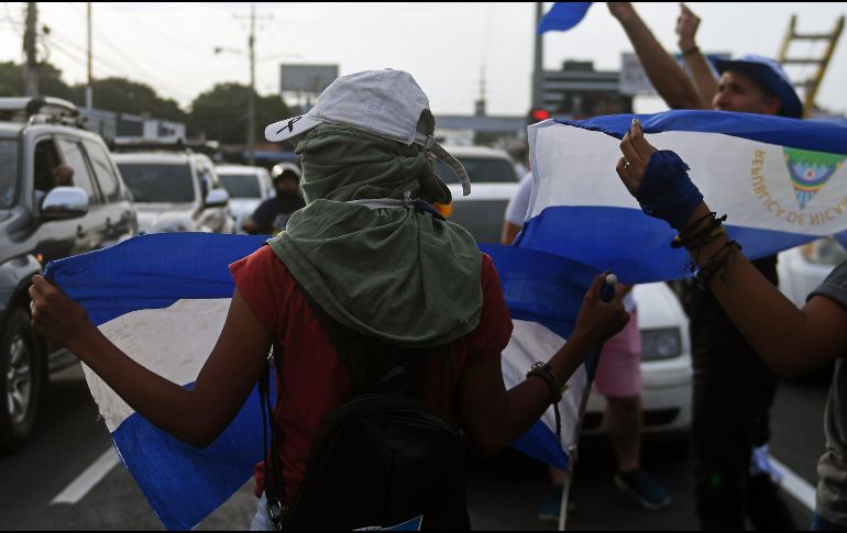 Más de 220 personas han muerto en Nicaragua desde que iniciaron hace dos meses y medio las protestas contra el gobierno de Daniel Ortega, en el poder desde el 2007. AFP / M. Recinos