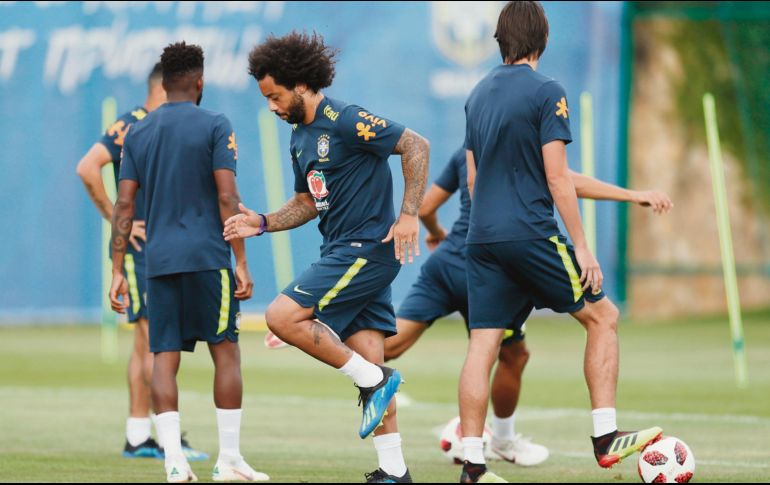 Se perdió el juego contra México por una lesión en la espalda, pero Marcelo ya está listo para jugar ante Bélgica. EFE
