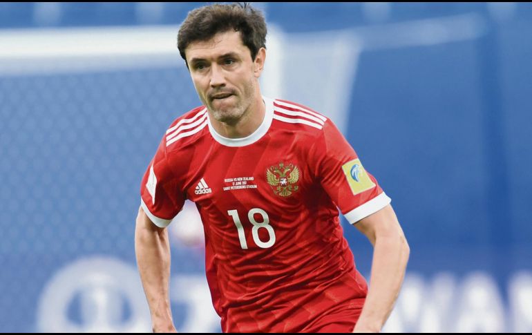 Yuri Zhirkov. Es titular y jugó sólo medio tiempo ante España, luego de sufrir una lesión que lo tiene en duda. EFE