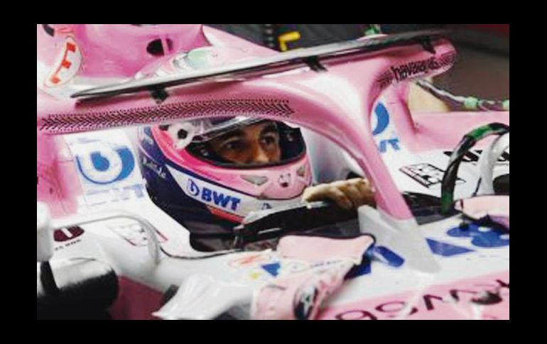 Sergio Pérez. El piloto tapatío de la escudería Force India está motivado después del GP de Austria. AP