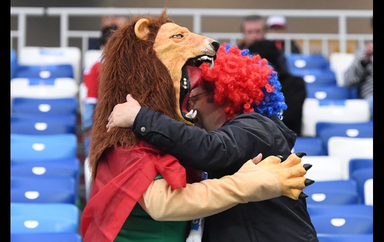 Rugido para Marruecos. AFP/ARCHIVO