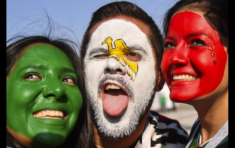Tres para el Tricolor. AFP/ARCHIVO