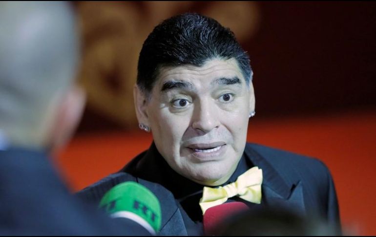 Maradona tiene un turbulento historial con el organismo rector del futbol mundial. EFE/ARCHIVO