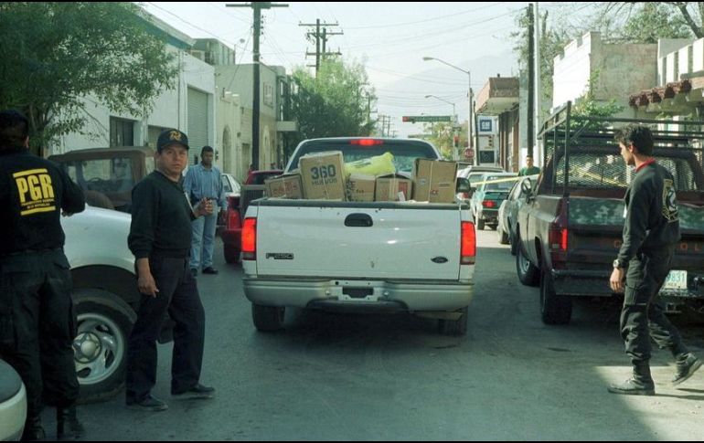 En el lugar se encontraron 16 cartuchos percutidos. NTX / ARCHIVO