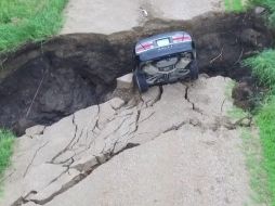 La Policía del Condado de Renville compartió imágenes del accidente. FACEBOOK@RenvilleCountySheriffsOffice