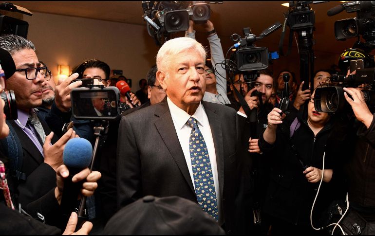 La cuenta fue creada el día de ayer, y ahí refrendan su voluntad de trabajar con Andrés Manuel López Obrador, ganador de las elecciones presidenciales. SUN / A. Martínez