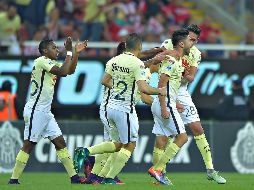 El cuadro que dirige Miguel Herrera se impuso con goles del paraguayo Cecilio Domínguez de penalti al minuto 33 y al 45, y de Fernando González al 50. MEXSPORT/ARCHIVO