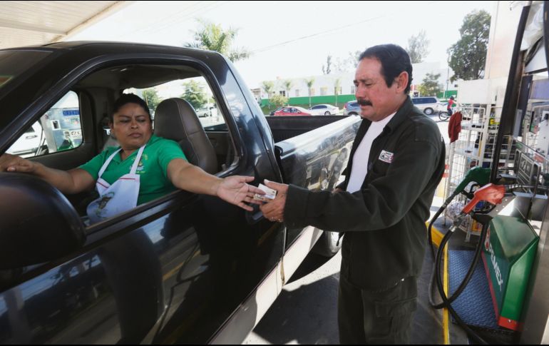 La próxima administración federal prevé que el costo de la gasolina no sufra modificaciones. EL INFORMADOR/Archivo