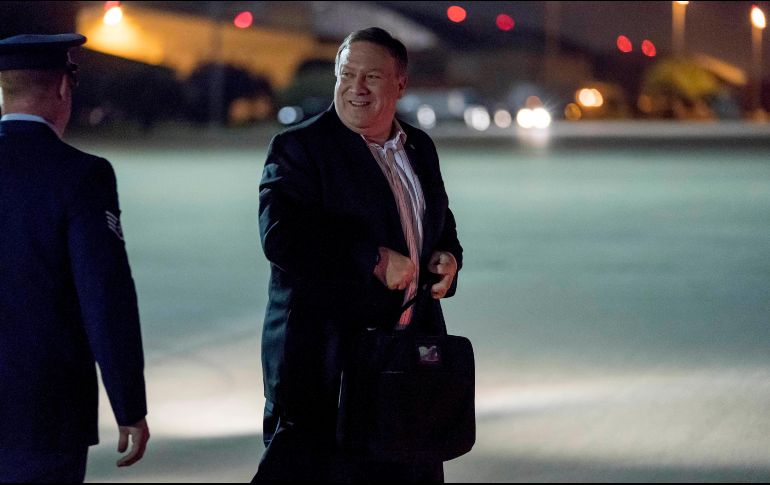Pompeo salió de Washington la madrugada del jueves, y se espera que este viernes llegue a Corea del Norte. AP/A Harnik