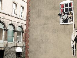 Banksy, el artista callejero anónimo, ha ofrecido su ayuda al Ayuntamiento de la ciudad británica de Bristol. SUN / ARCHIVO