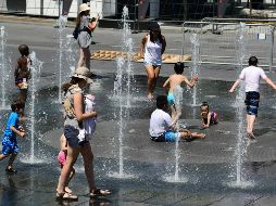 Los meteorólogos señalaron que el termómetro alcanzará hoy 35 grados centígrados en Montreal y que el 