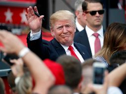 En una secuencia de mensajes en la red Twitter, el presidente dice que la guardia fronteriza 