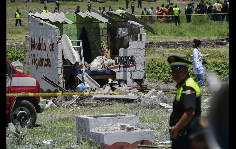 Esta es la tercera explosión con víctimas mortales que se registra en el mismo municipio en menos de un mes.  AFP/P. Pardo