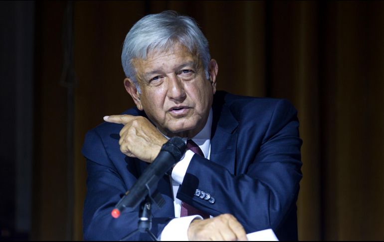 López Obrador ha dicho que evitará confrontación con su par estadounidense durante su gobierno. NTX / J. Pazos
