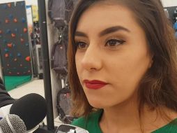 Ahtziri Sandoval estará en México en una concentración, que durará una semana, antes de ir a Barranquilla. EL INFORMADOR / A. Ramírez