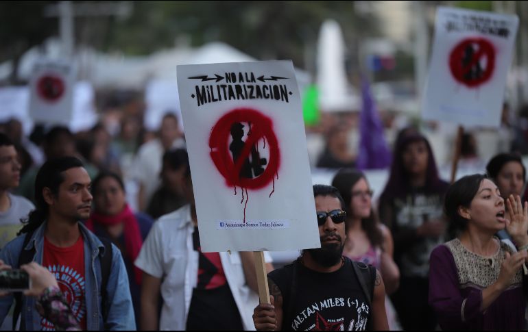 El colectivo expresó también su respaldo a la propuesta que hizo la ministra en retiro Olga Sánchez Cordero. EL INFORMADOR/ ARCHIVO