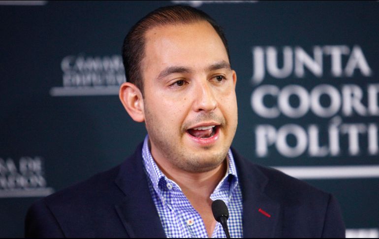 Marko Cortés Mendoza aclaró que buscaría ser un presidente para todos. SUN / ARCHIVO