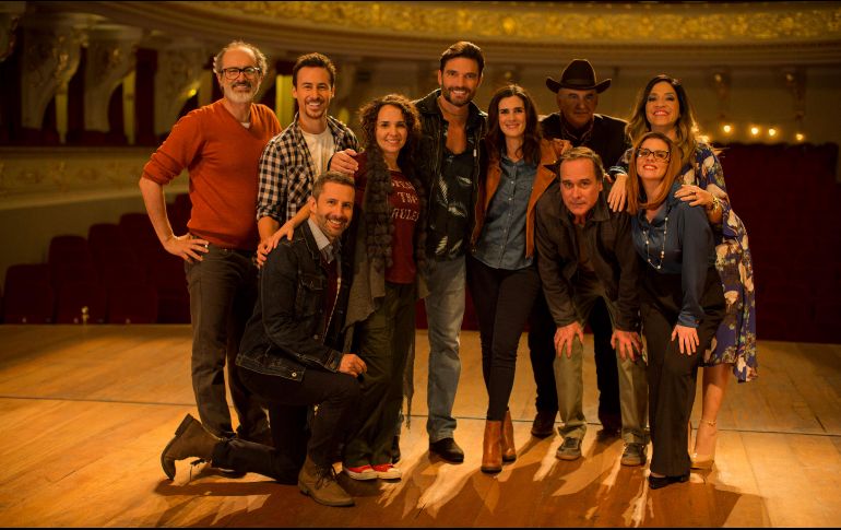 Actores de la cinta “Locos de amor”. ESPECIAL