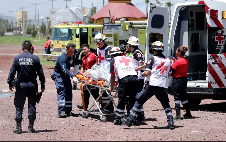 Durante la mañana del jueves se registraron cuatro explosiones en la Zona de La Saucera, municipio de Tultepec, Estado de México, donde 24 personas fallecieron. SUN / V. Rosas