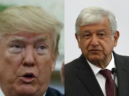 Ayer jueves, López Obrador anunció que iba a invitar a Trump a su toma de protesta. ESPECIAL