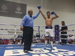 Ronaldo Ruelas tiene bases muy sólidas en el amateurismo, pues más de 150 combates y diversos logros en el boxeo aficionado, ya daban cuenta de las cualidades de este novel pugilista de Jalisco. ESPECIAL / Comude