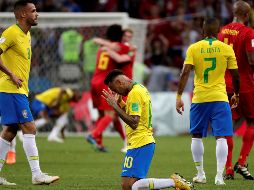 La Canarinha cae por 2-1 ante Bélgica en Kazán. EFE/J. Muñoz