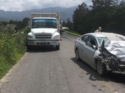 La vialidad quedó momentáneamente cerrada para realizar los trabajos correspondientes. ESPECIAL/ Protección Civil Jalisco