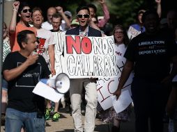 El plazo para reunir a los menores de 5 años con sus padres vence el 5 de julio; y el 26 de julio para el resto. AFP / A. Wong
