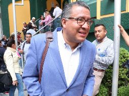 Sobre el presunto desvío millonario del fondo de damnificados de los terremotos, Duarte dijo que hasta que haya una determinación del INE sobre la multa a Morena, ellos fijarán su posición. SUN / A. Ojeda