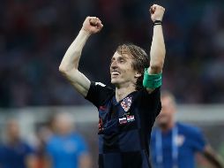 ''Contra Inglaterra debemos mejorar'', dice Modric sobre el rival de Croacia en Semifinales. AFP/A. Dennis