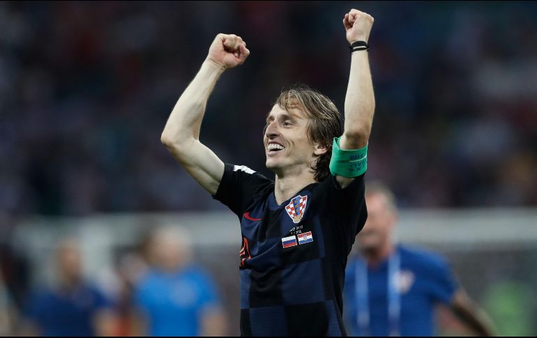 ''Contra Inglaterra debemos mejorar'', dice Modric sobre el rival de Croacia en Semifinales. AFP/A. Dennis
