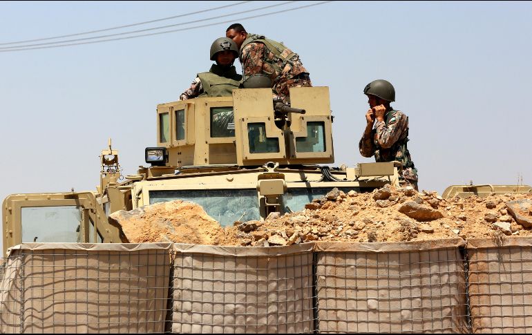 Los ataques aéreos también afectaron al pueblo de Um al Miyazen, según activistas. AP/R. Adayleh