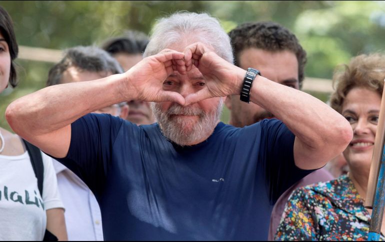 Lula, preso desde el pasado 7 de abril, ha reiterado su candidatura presidencial para las elecciones presidenciales de octubre. EFE / ARCHIVO