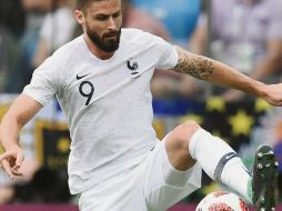 Olivier Giroud. Sólo piensa en que su Selección avance mañana a la Final. AP