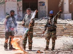 Los soldados han avanzado y expanden su control en el oeste de Deraa. AFP/Y. Karwashan