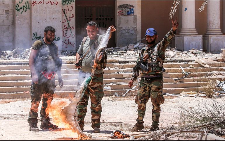 Los soldados han avanzado y expanden su control en el oeste de Deraa. AFP/Y. Karwashan