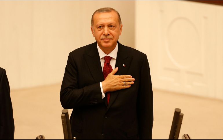 El nuevo mandato de Erdogan ocurre casi dos años después de una intento de golpe de estado ocurrido el 15 de julio de 2016. AP / L. Pitarakis
