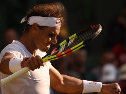 El español ha pisado cinco ocasiones los cuartos de final de Wimbledon en toda su carrera contando el del 2008 y 2010 en los que fue campeón. AFP / O. Scarff