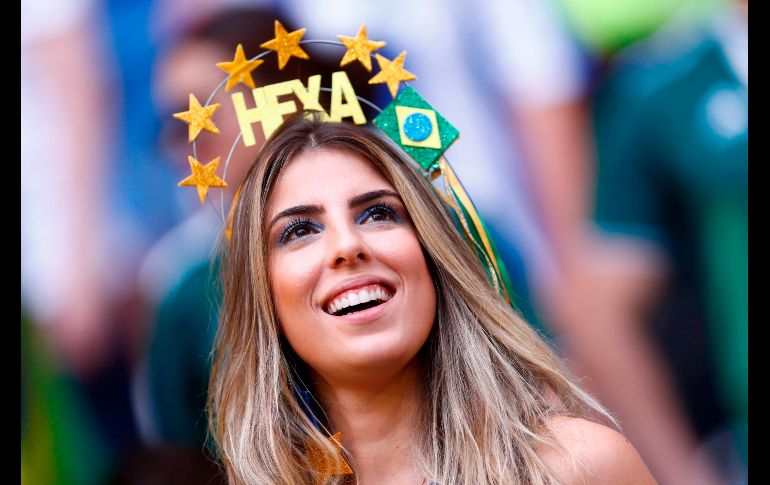 Ánimos para la Verdeamarela. AFP/ARCHIVO