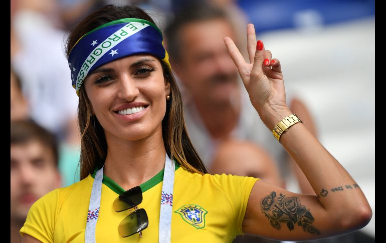 Sonrisa para Brasil. AFP/ARCHIVO