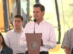 Peña Nieto dijo que no escatimaría en esfuerzos en la recta final de su gobierno. TWITTER / @gobiernogto