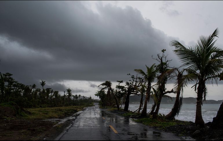 En Puerto Rico se registraron vientos sostenidos de 40 a 56 kilómetros por hora. AP / D. Rivera