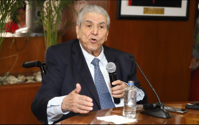 Carlos Aceves del Olmo sostuvo que es histórica e irrompible la alianza de la CTM con el PRI. SUN/B. Fregoso