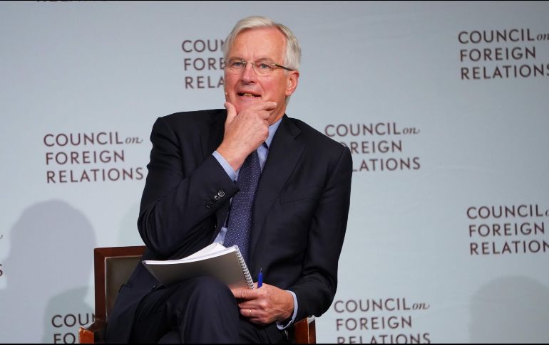 El negociador europeo, Michel Barnier, reconoció que cerrar la negociación con Reino Unido será difícil. AFP / D. Emmert