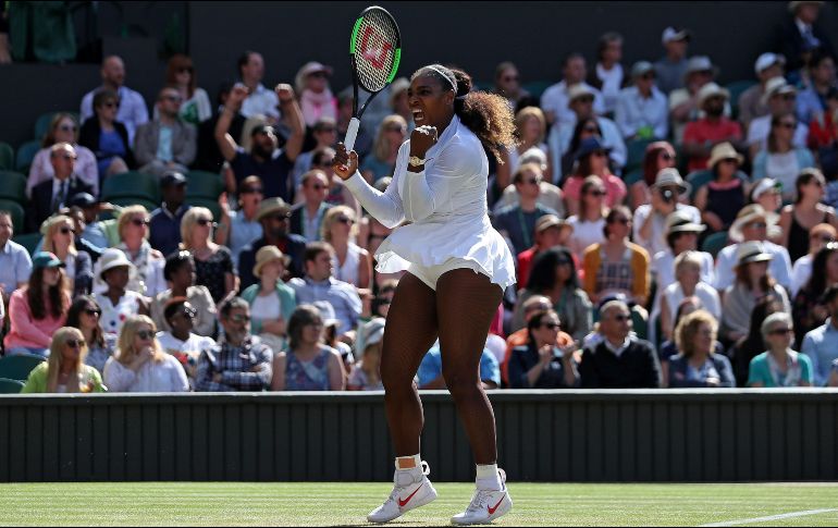 Tras su maternidad, Serena Williams vuelve a la penúltima ronda de un torneo desde el Abierto de Australia en 2017, cuando se llevó el trofeo de campeona. AFP / D. Leal