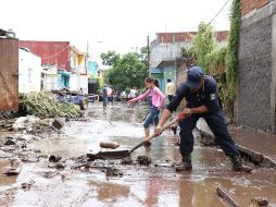 Las unidades de Protección Civil se trasladan a distintos puntos de Morelia para prestar servicios y apoyo a la ciudadanía. TWITTER / @pcmichoacan